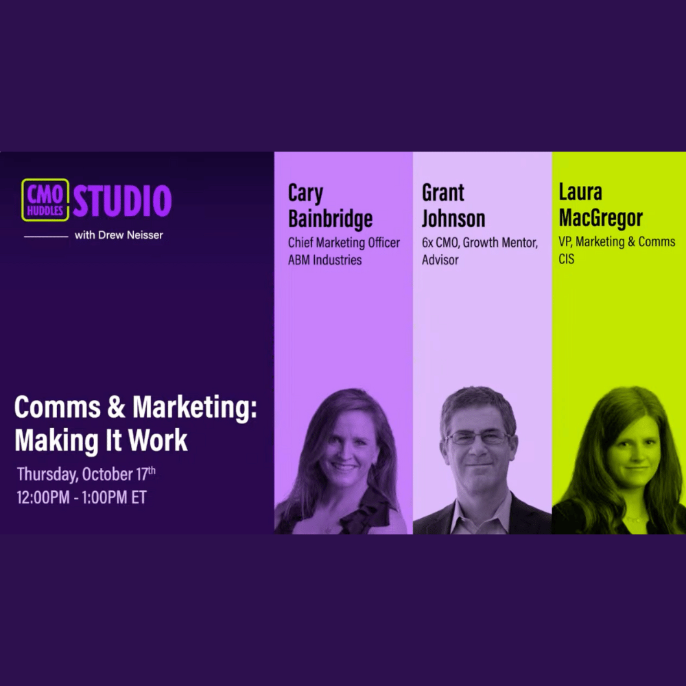 cmo huddles studio cover